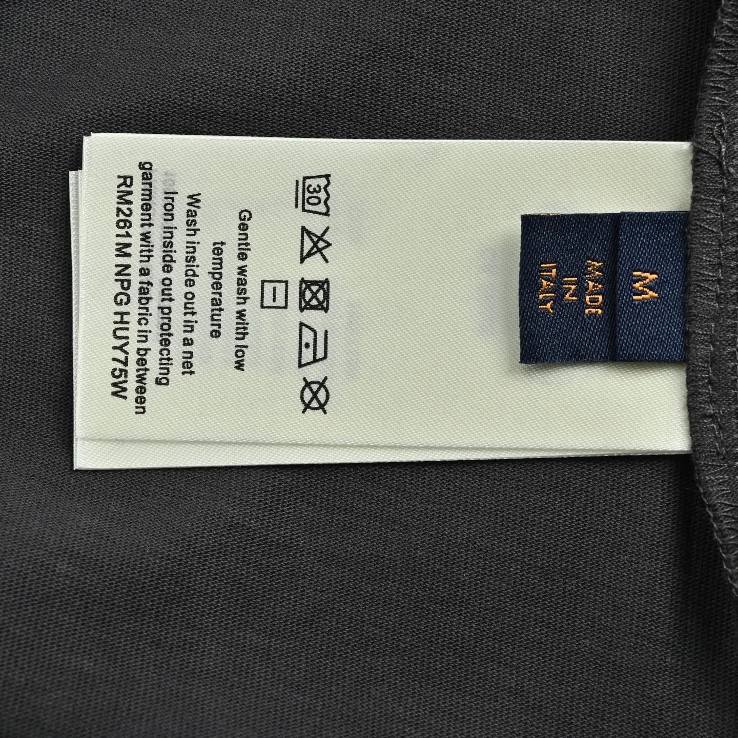 Louis Vuitton/Louis Vuitton 26ss water drop presbyopic letter print short sleeves